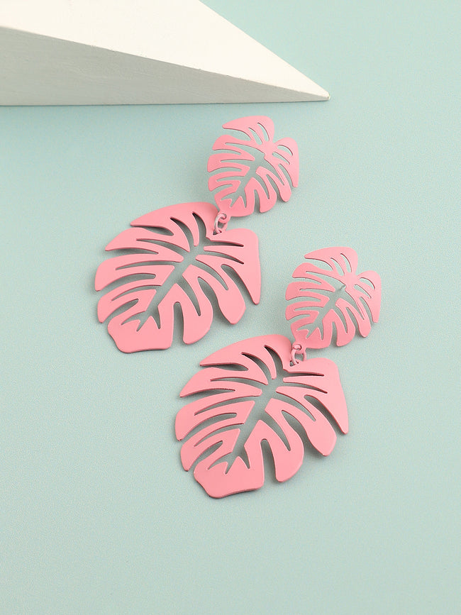 Women Pink Party Designer Drop Earring