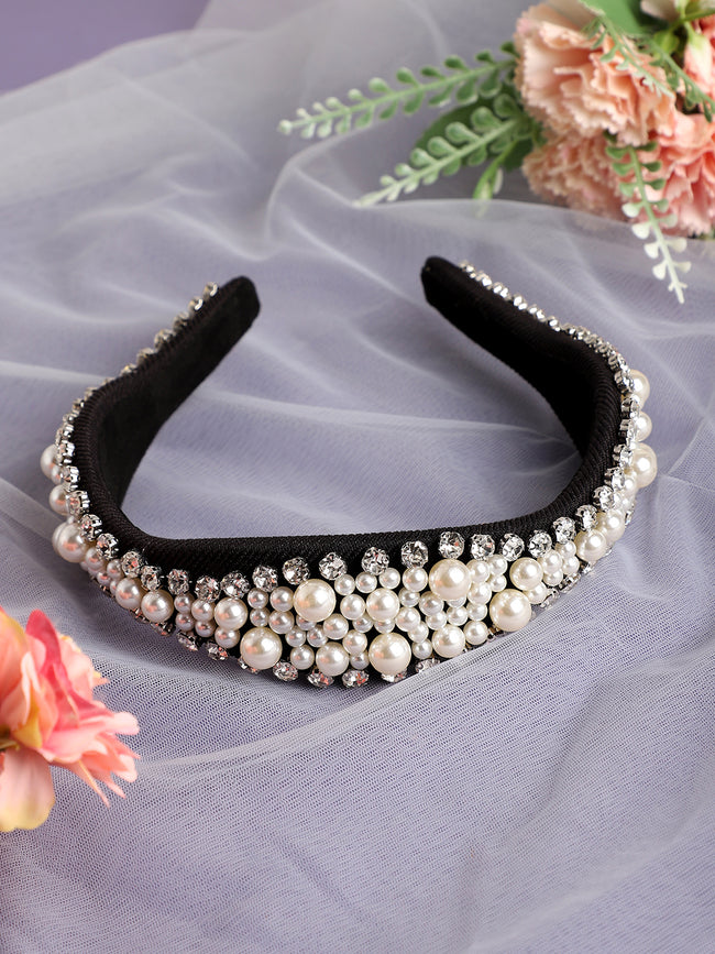 Women Black Color Hairband
