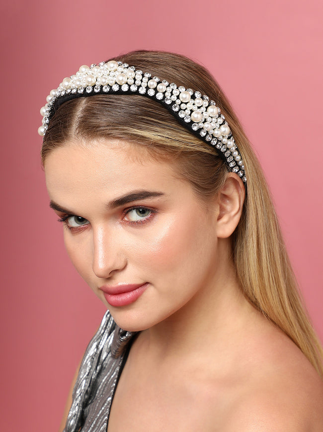 Women Black Color Hairband