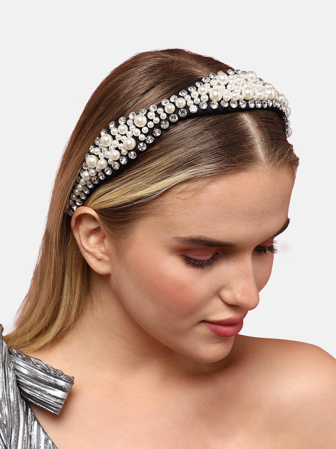 Women Black Color Hairband