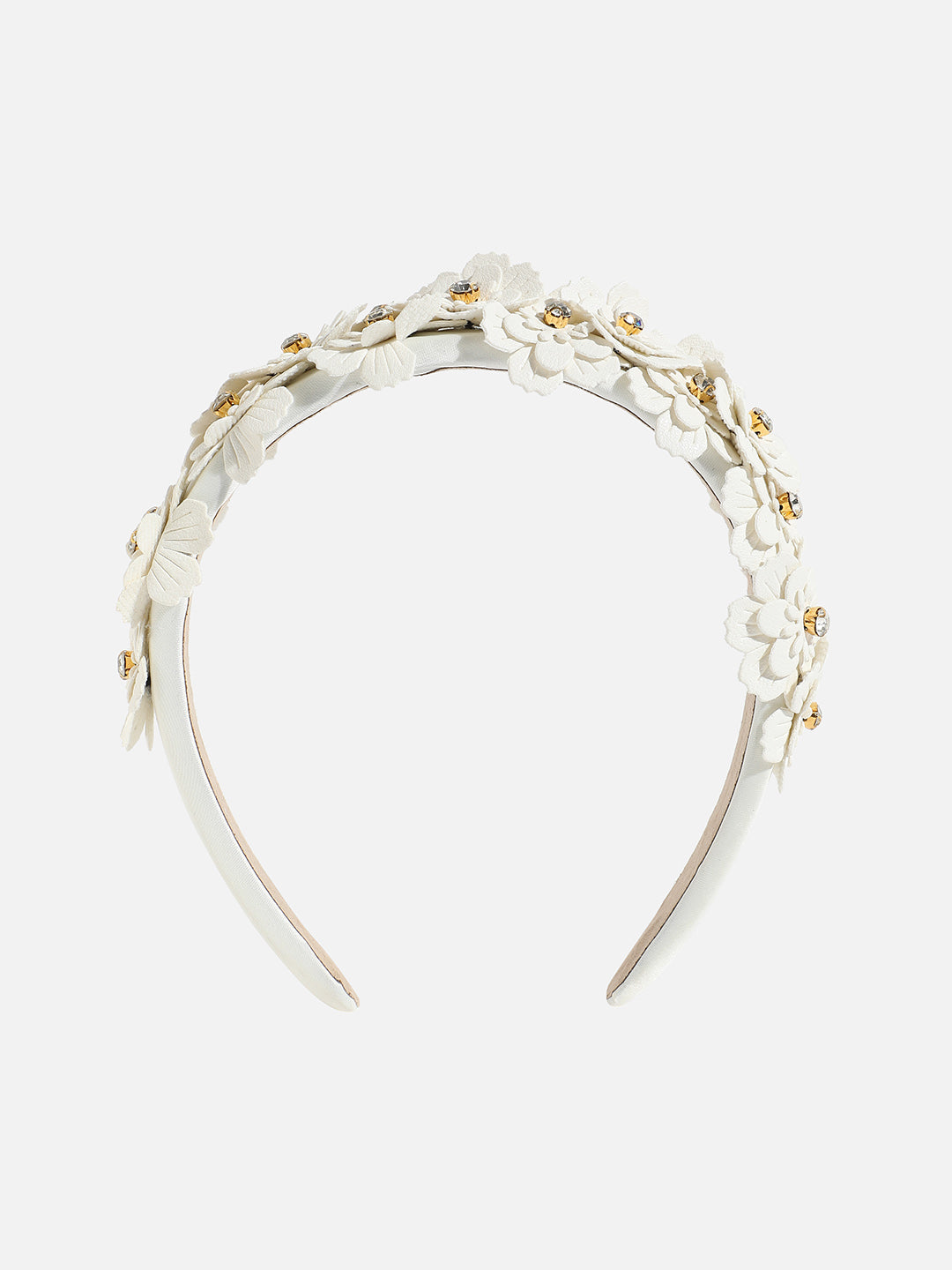 Women White Color Hairband