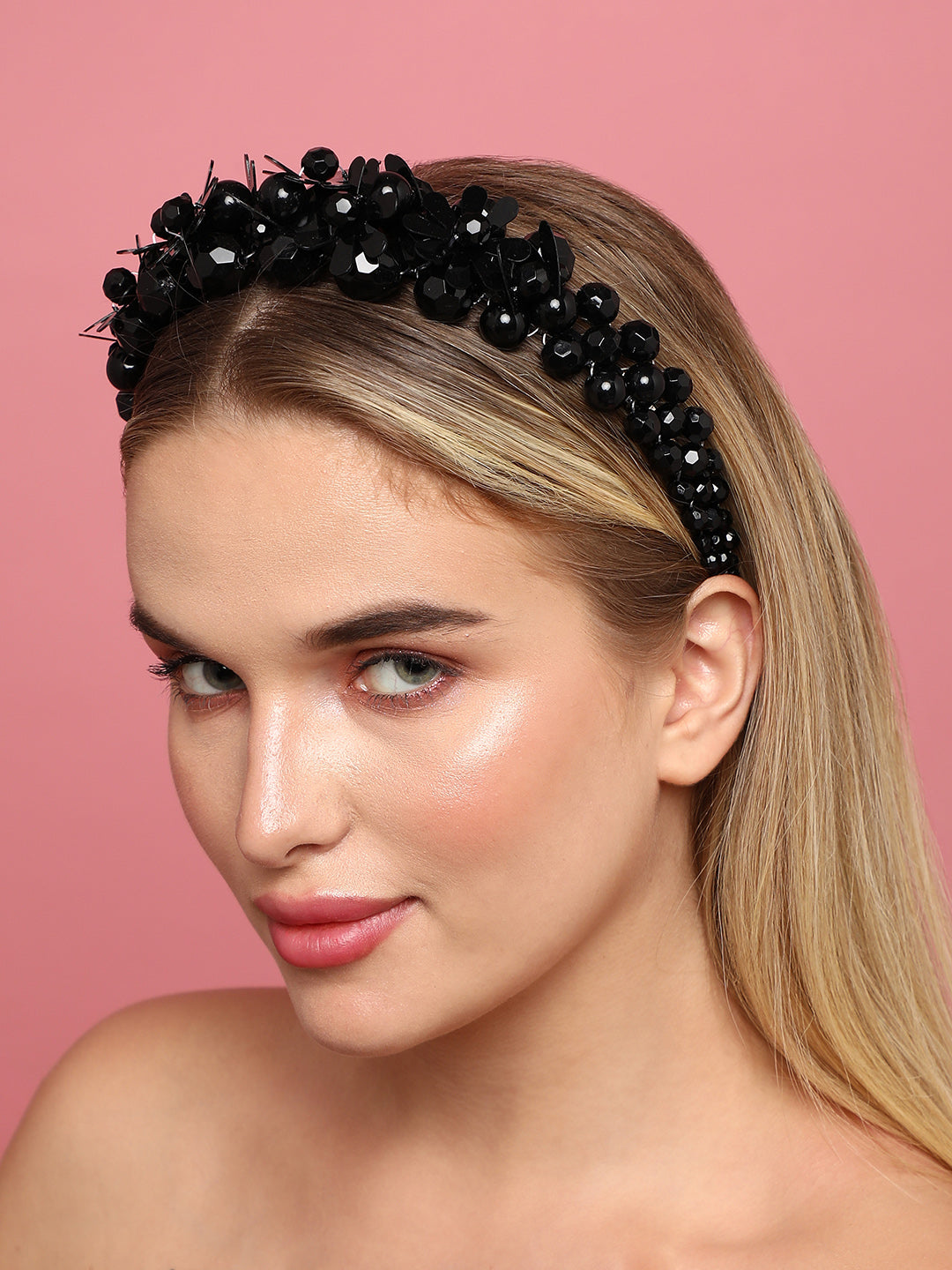 Women Black Color Hairband