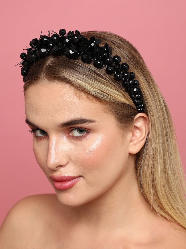 Women Black Color Hairband