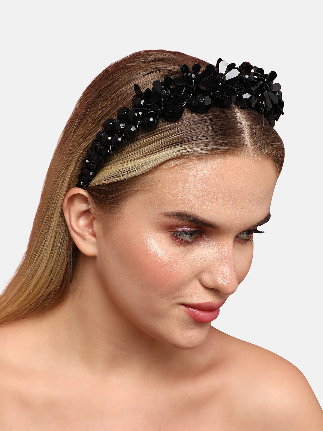 Women Black Color Hairband