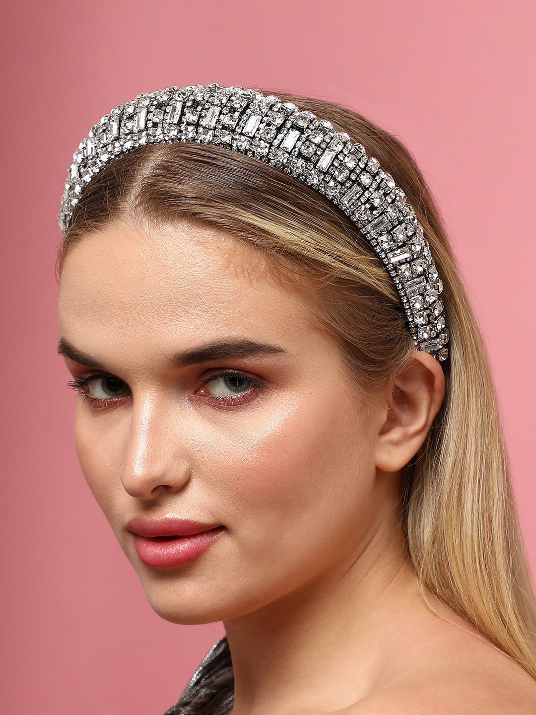 Women Silver Color Hairband