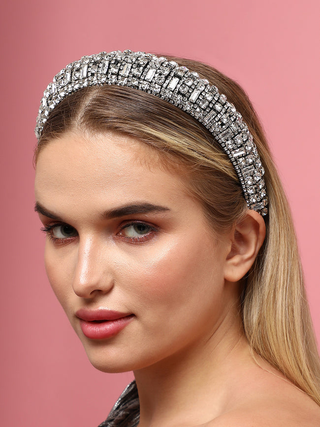 Women Silver Color Hairband