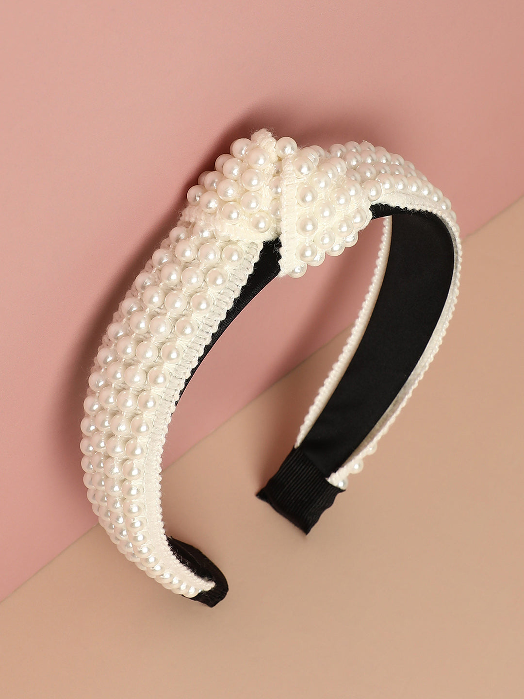 Women White Color Hairband