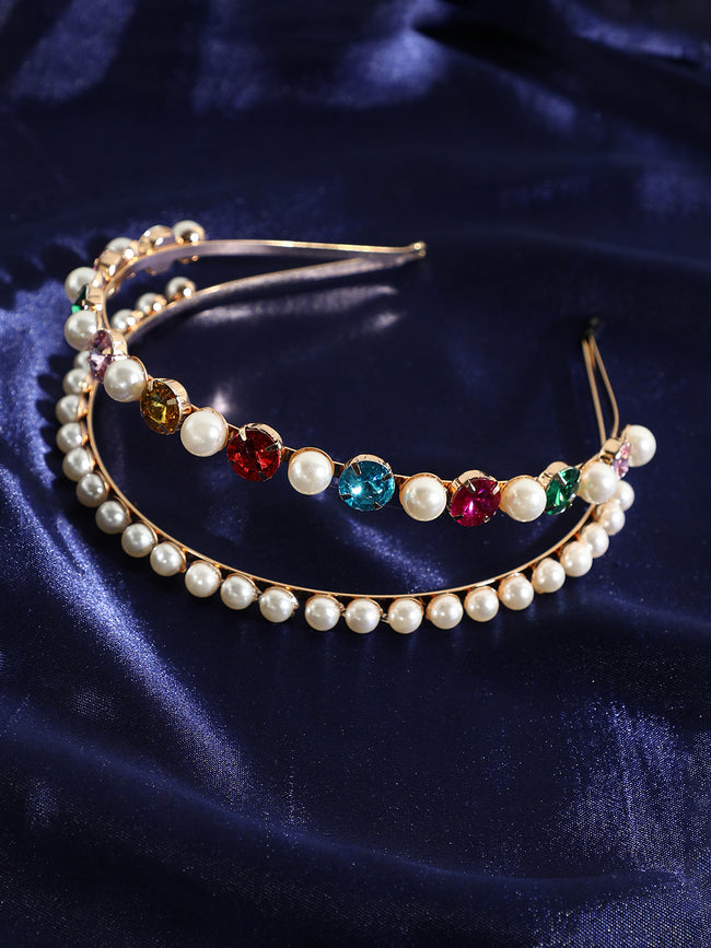 Women Gold Color Hairband
