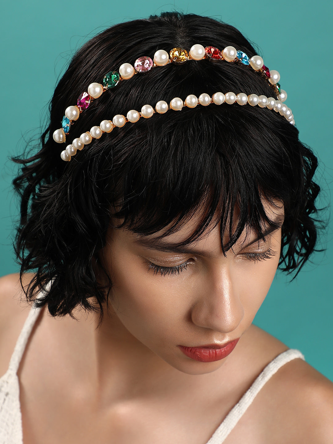 Women Gold Color Hairband