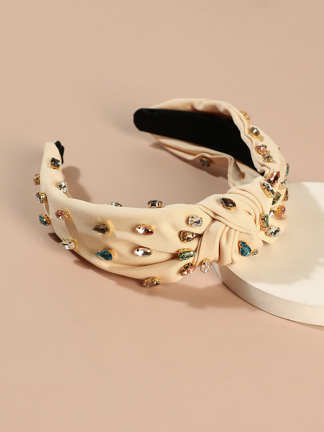 Women Cream Color Hairband