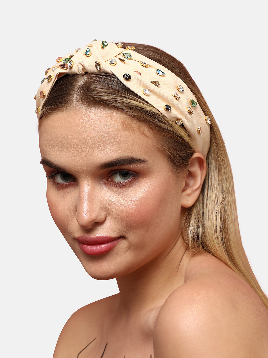 Women Cream Color Hairband