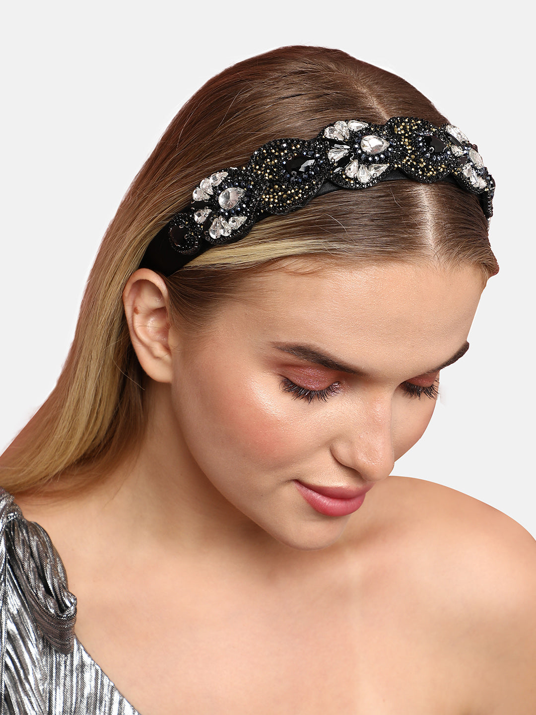 Women Black Color Hairband