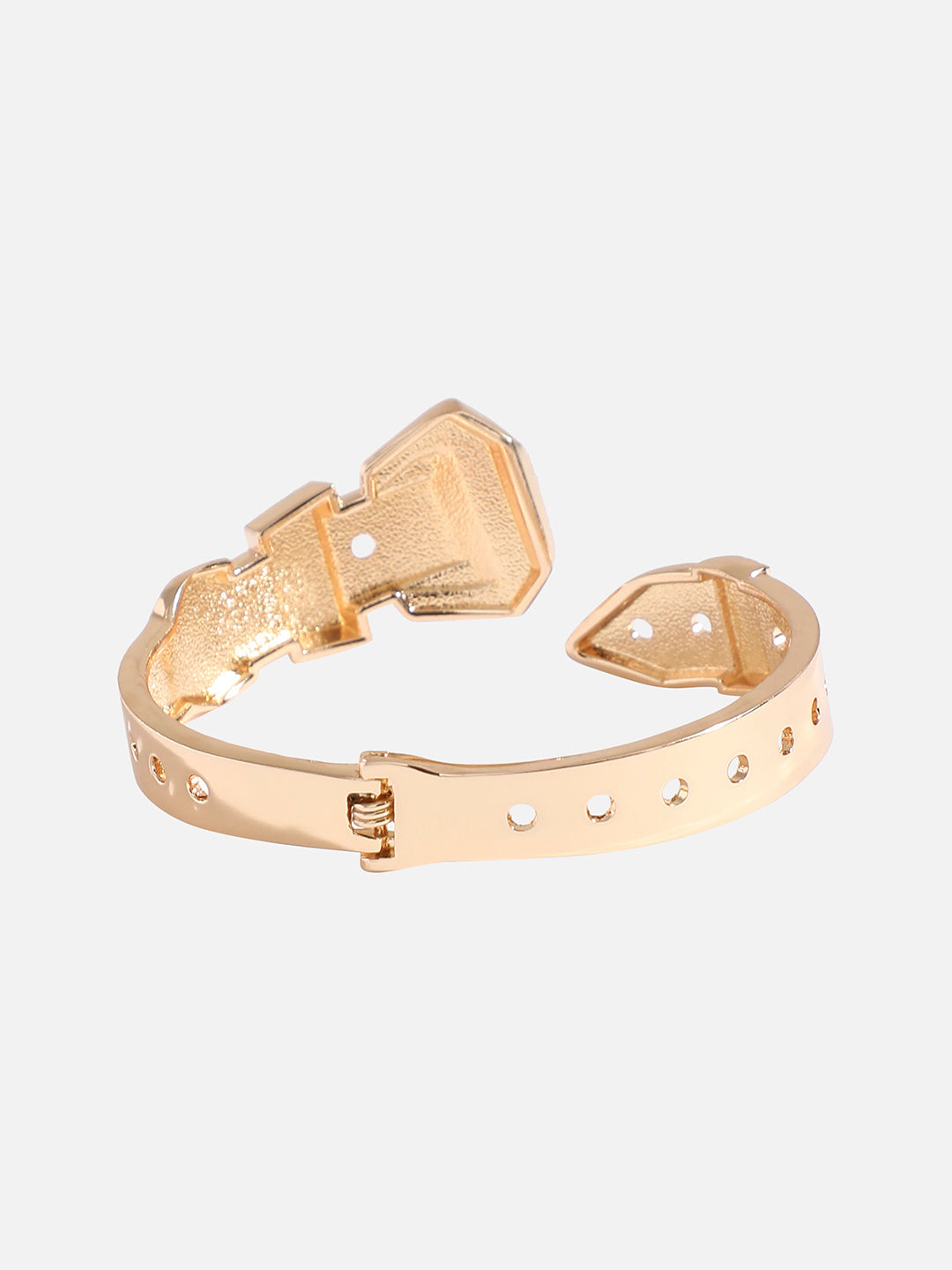 Women Gold-Plated Cuff Bracelet