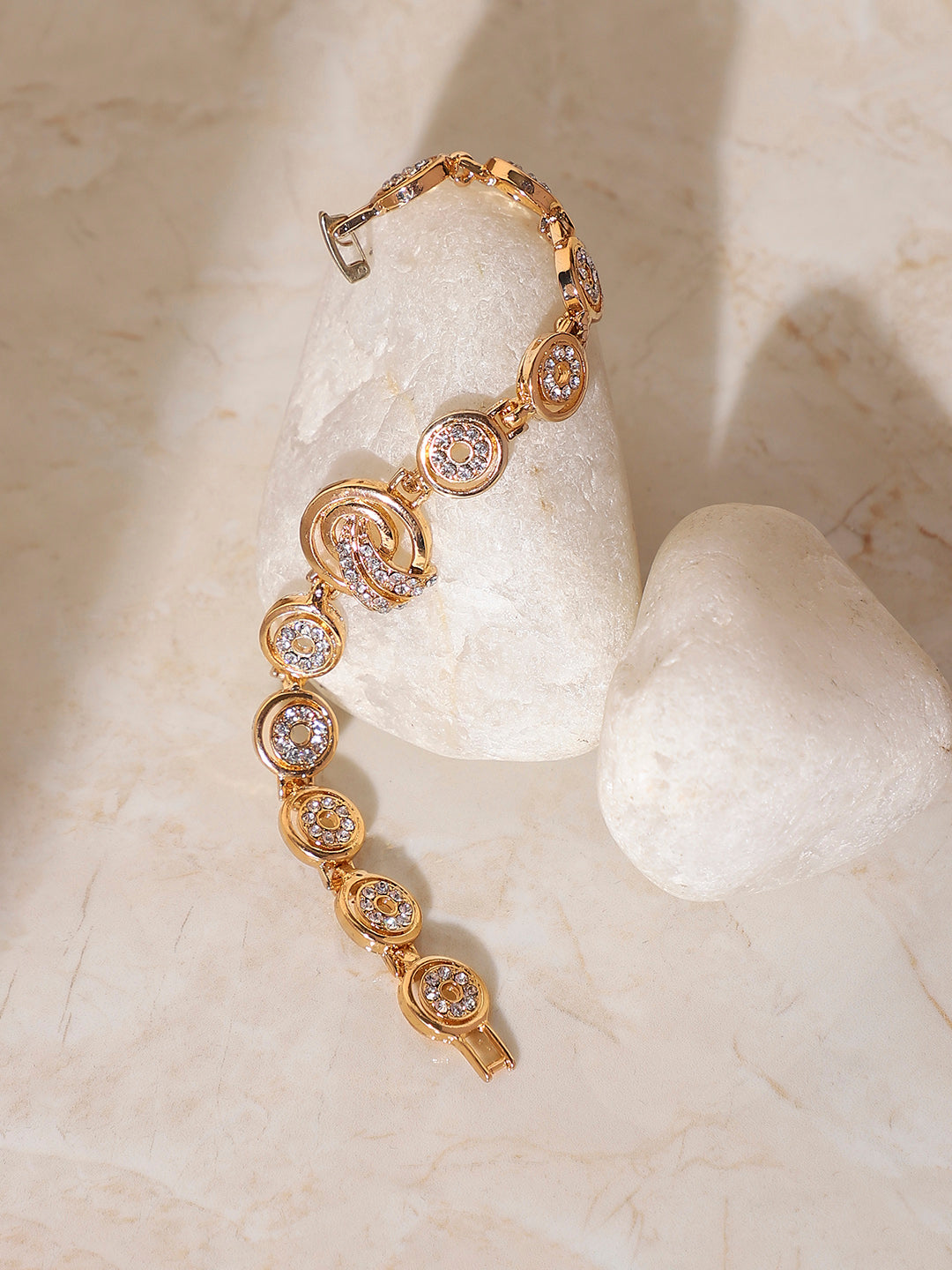 Women Halo Crystal Bracelet