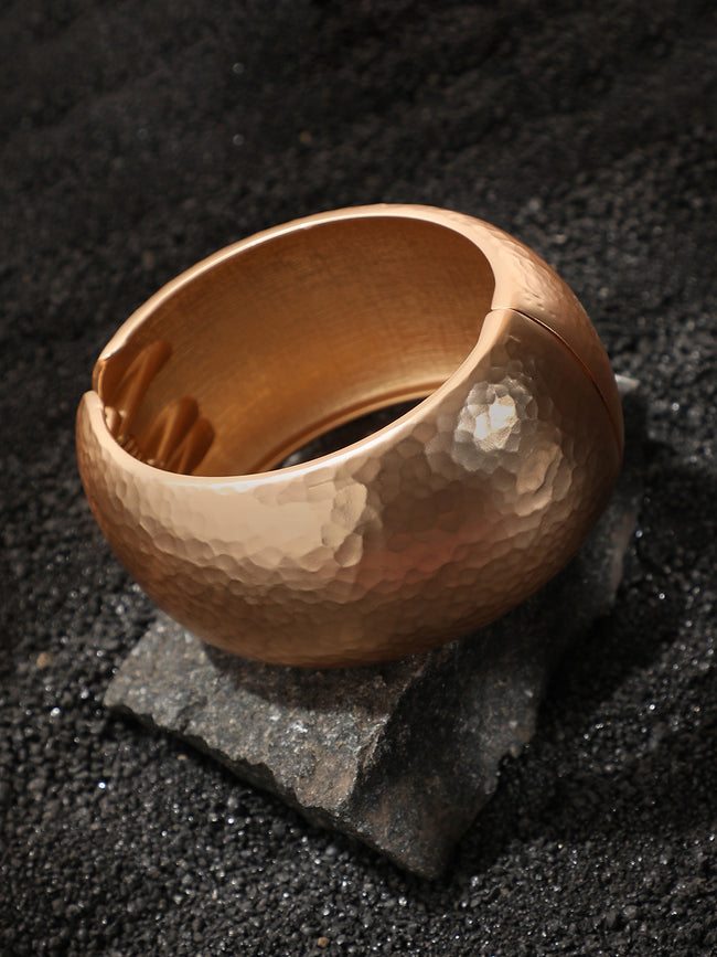 Women Gold-Plated Cuff Bracelet