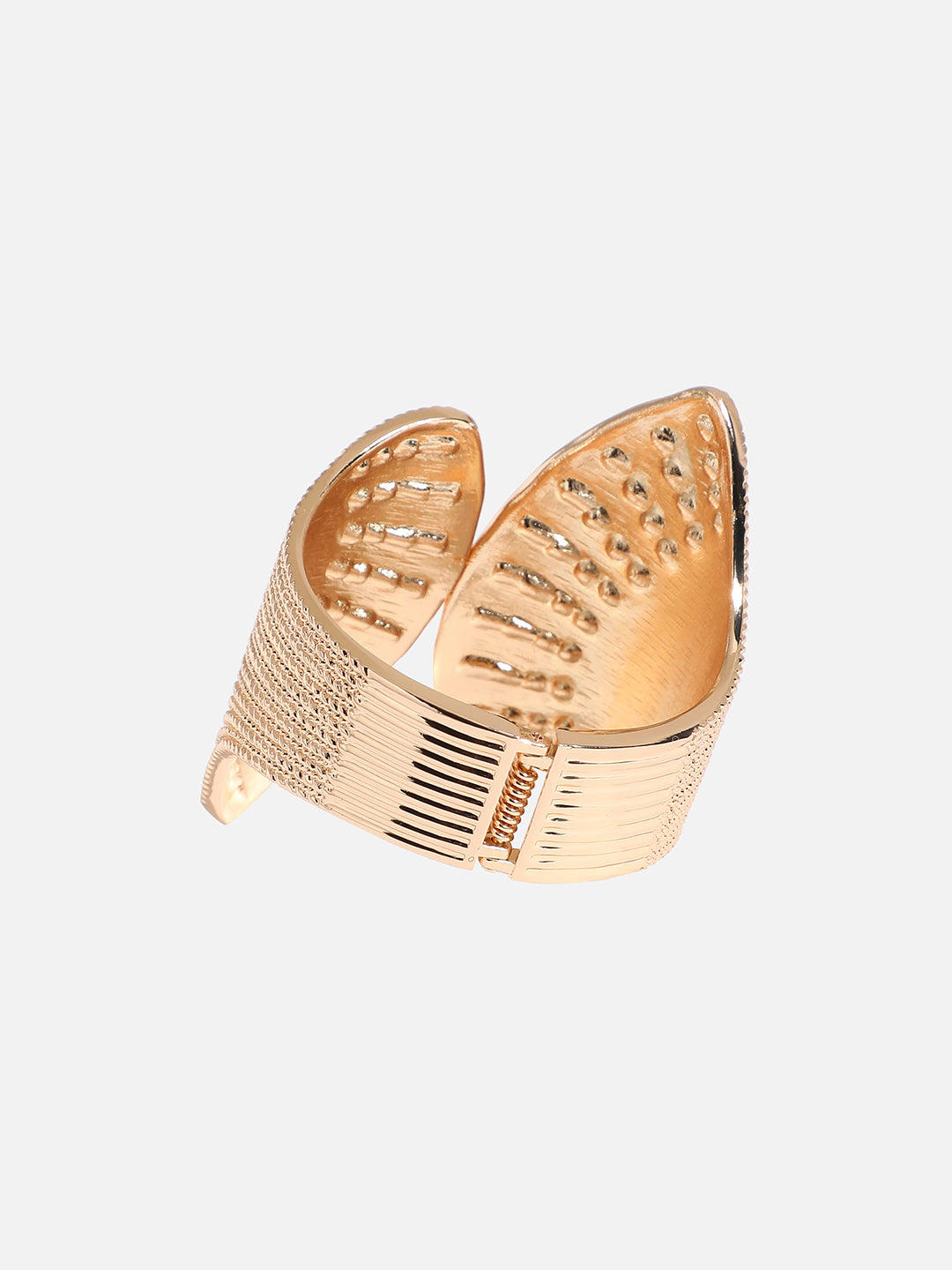 Women Gold-Plated Cuff Bracelet
