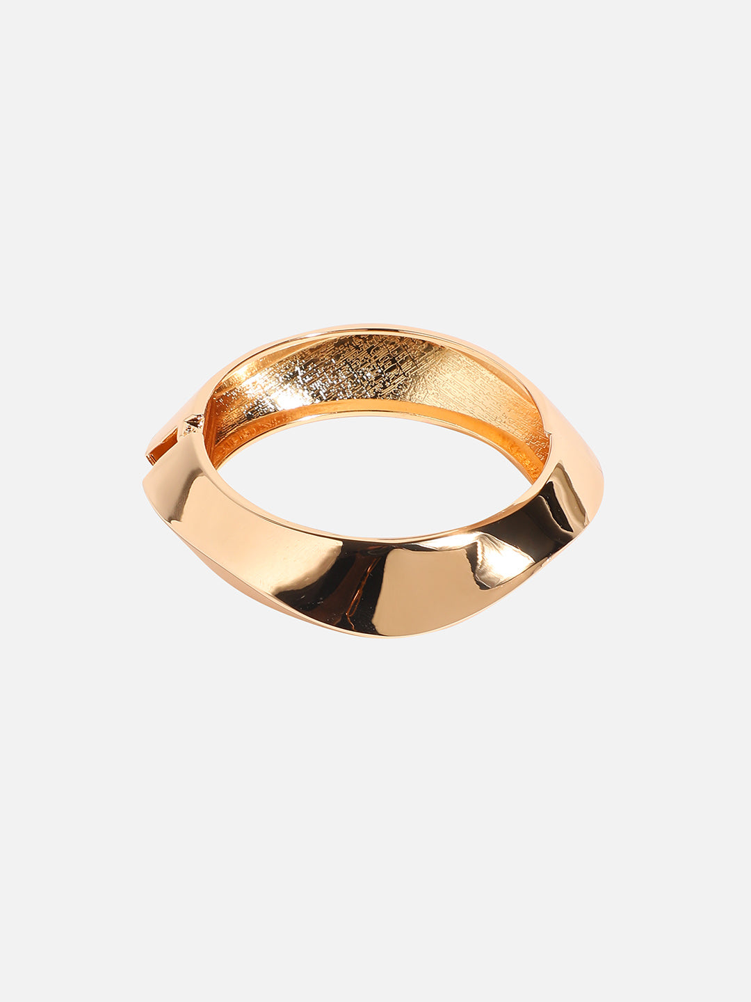 Women Gold-Plated Cuff Bracelet
