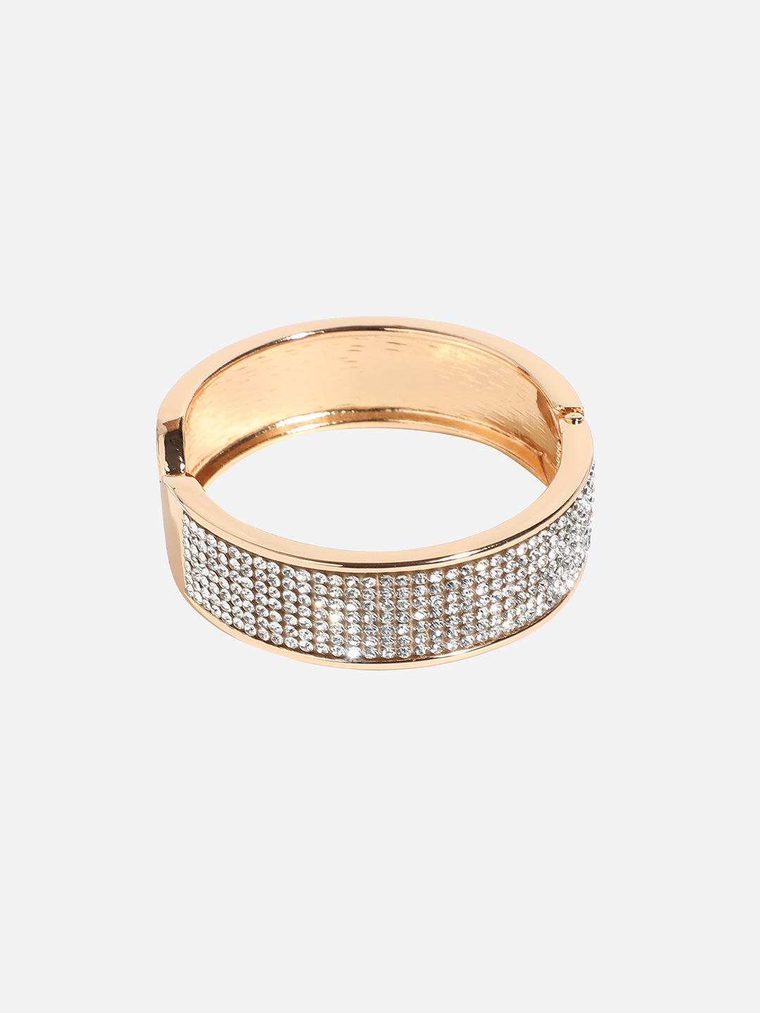 Women Gold Plated Cuff Bracelet