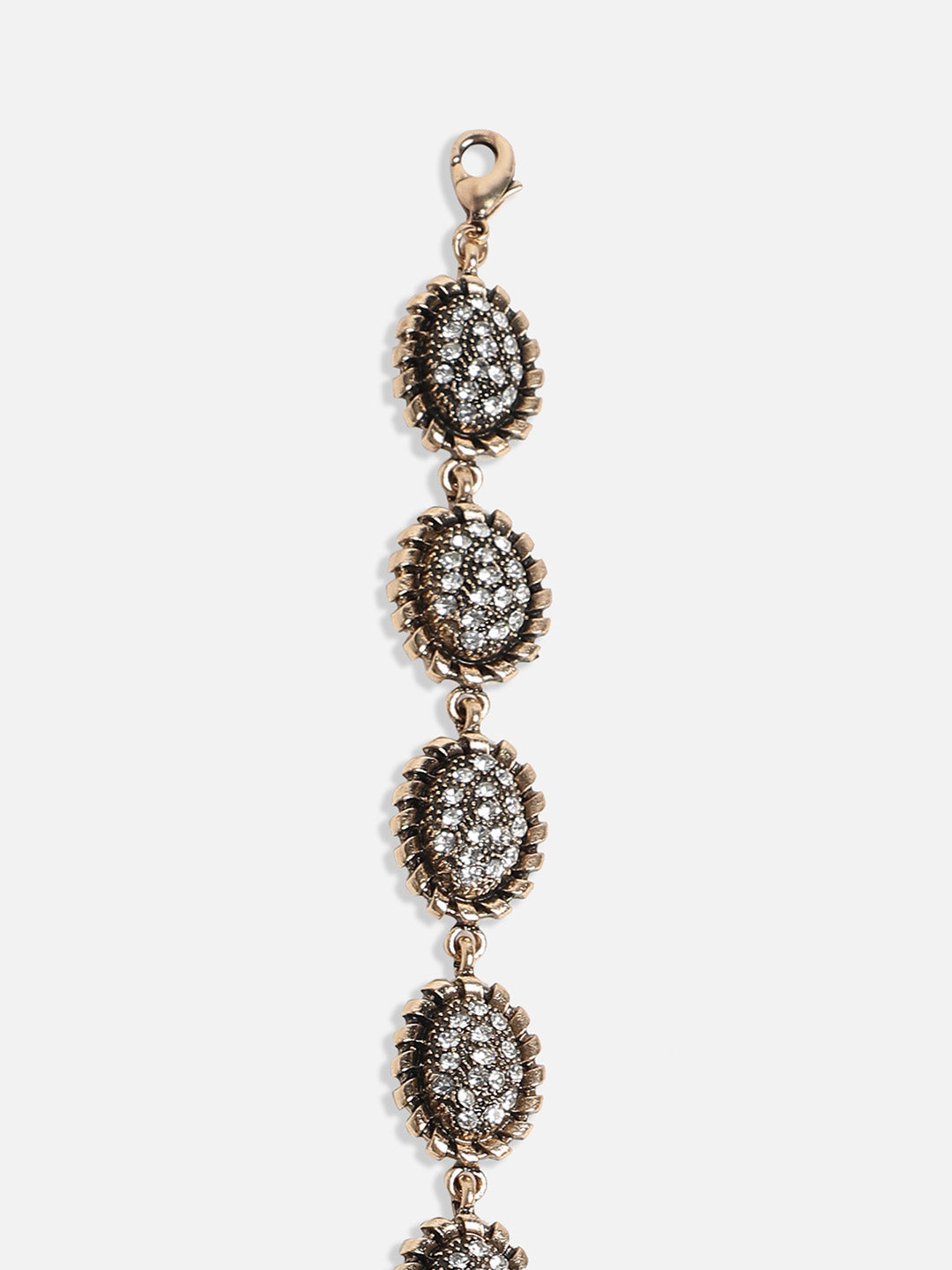 Women Twisted Crystal Bracelet