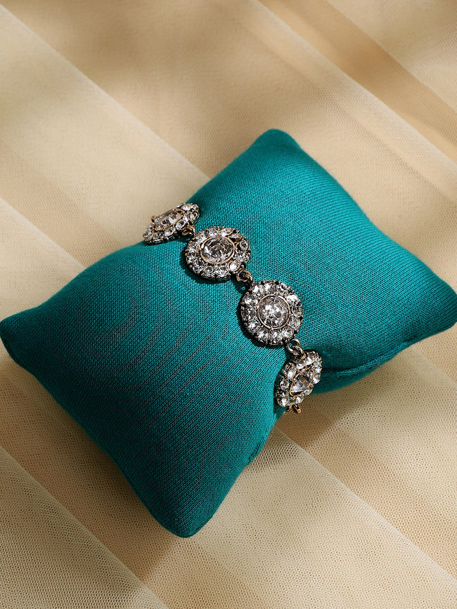 Women Circular Crystal Bracelet