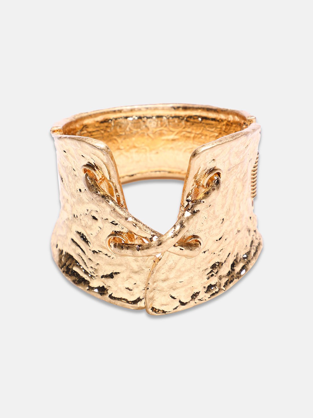 Women Gold-Plated Cuff Bracelet