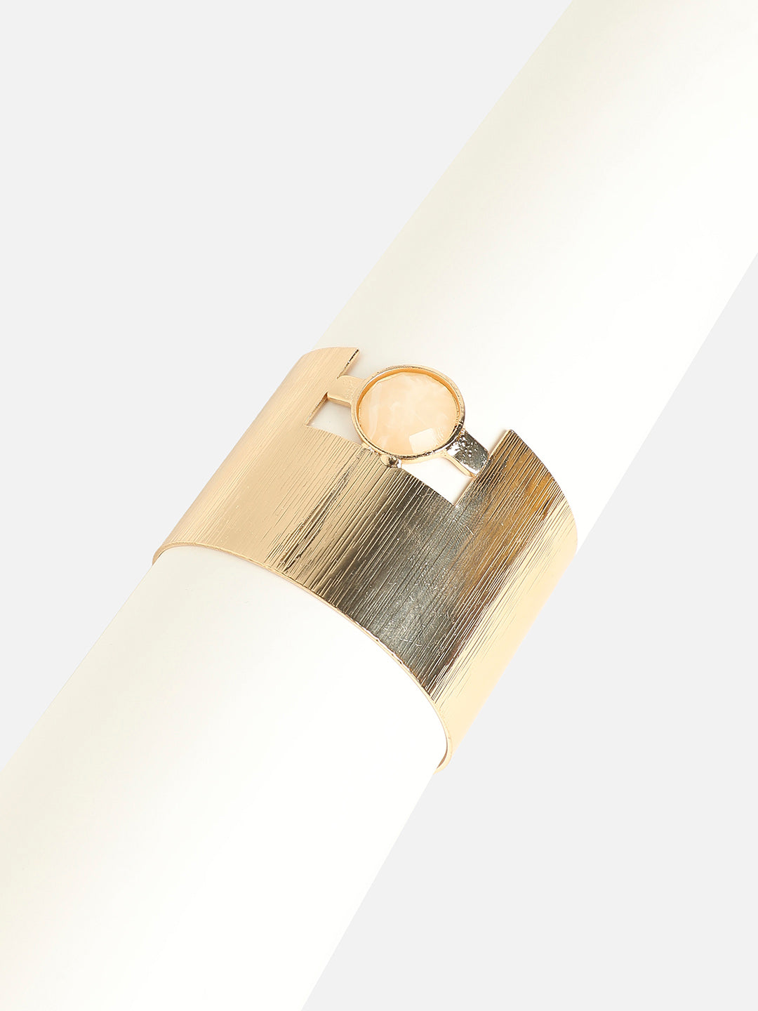 Women Metallic Moonlight Statement Bracelet