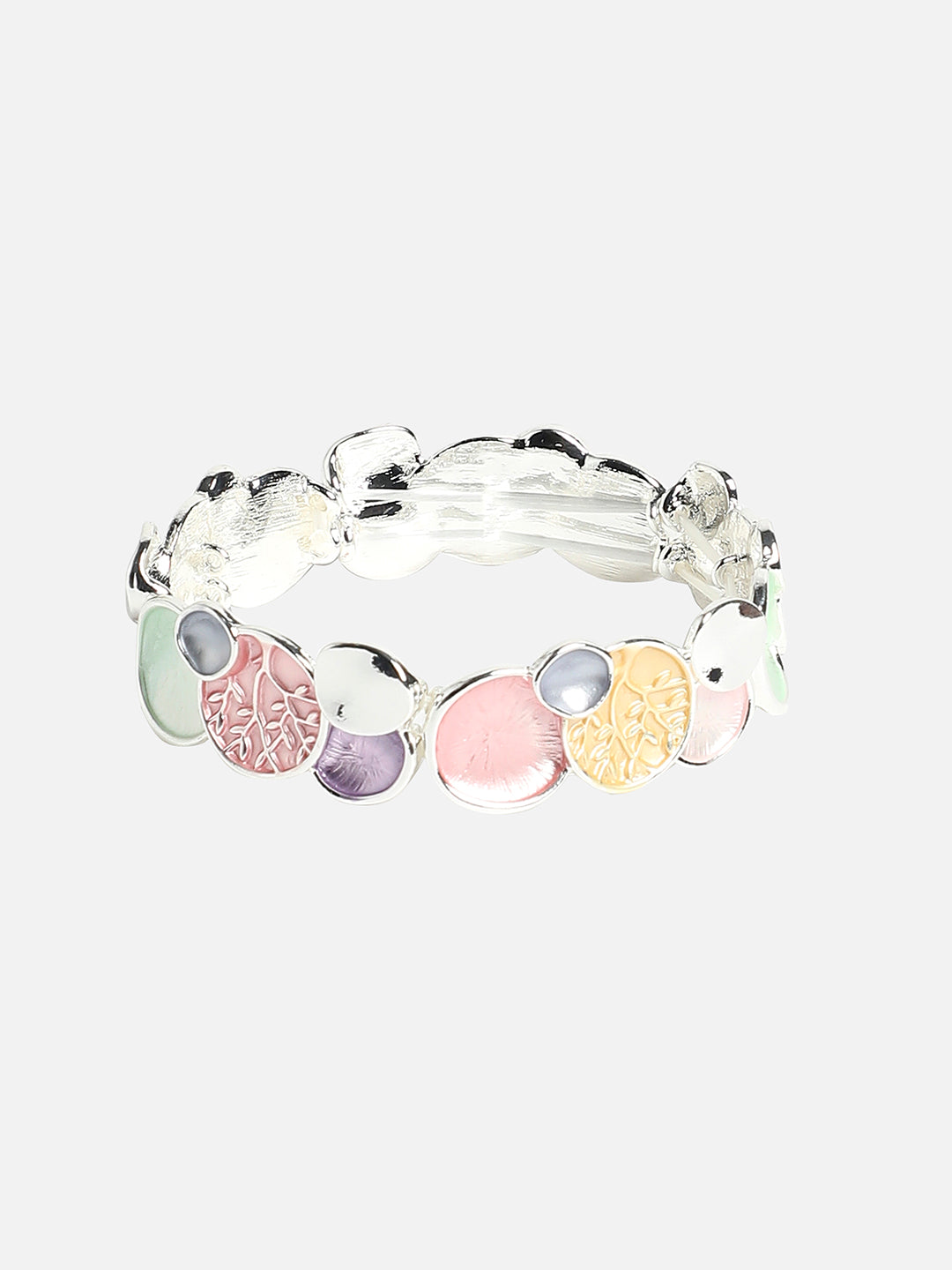 Women Multicolour Metallic Tree Bracelet