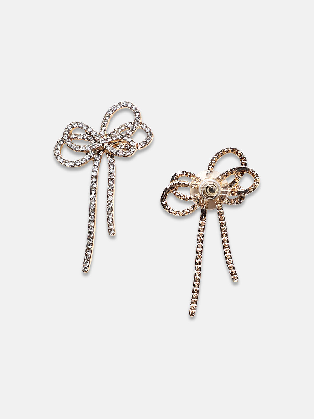 Women Gold-Plated Alloy Drop Earrings
