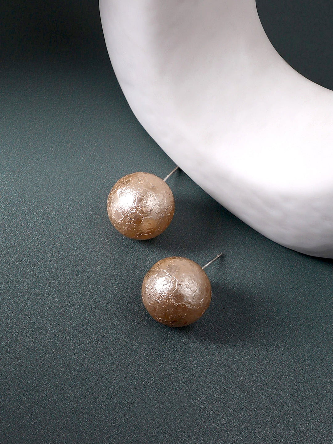 Women Gold-Plated Stud Earrings