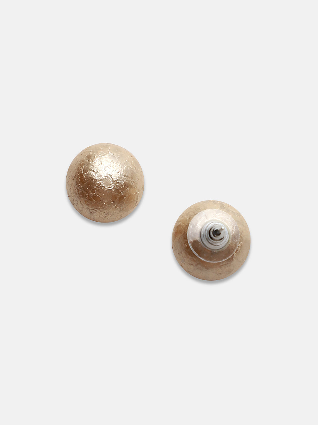 Women Gold-Plated Stud Earrings