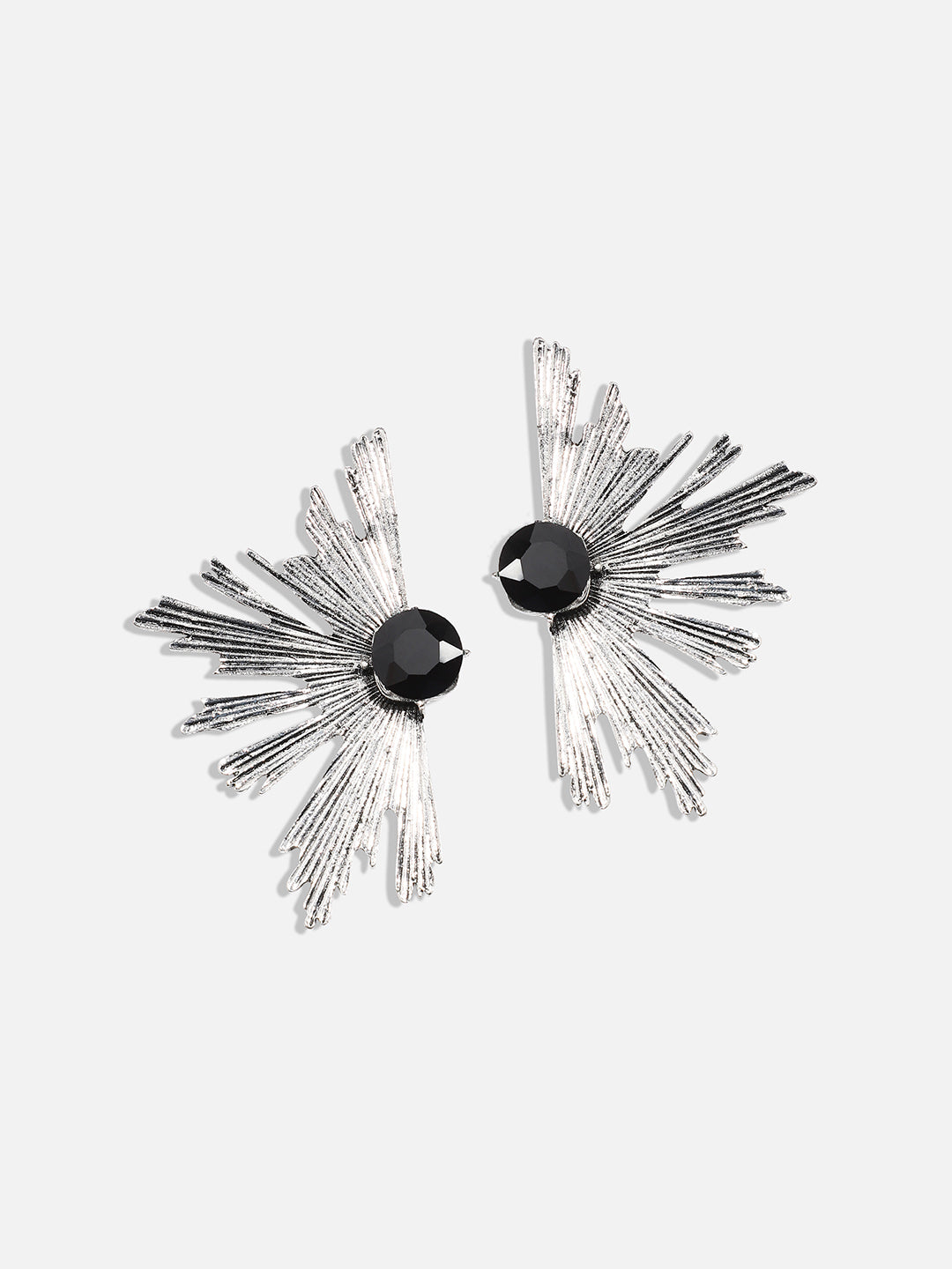 Women Silver-Plated Contemporary Studs Earrings