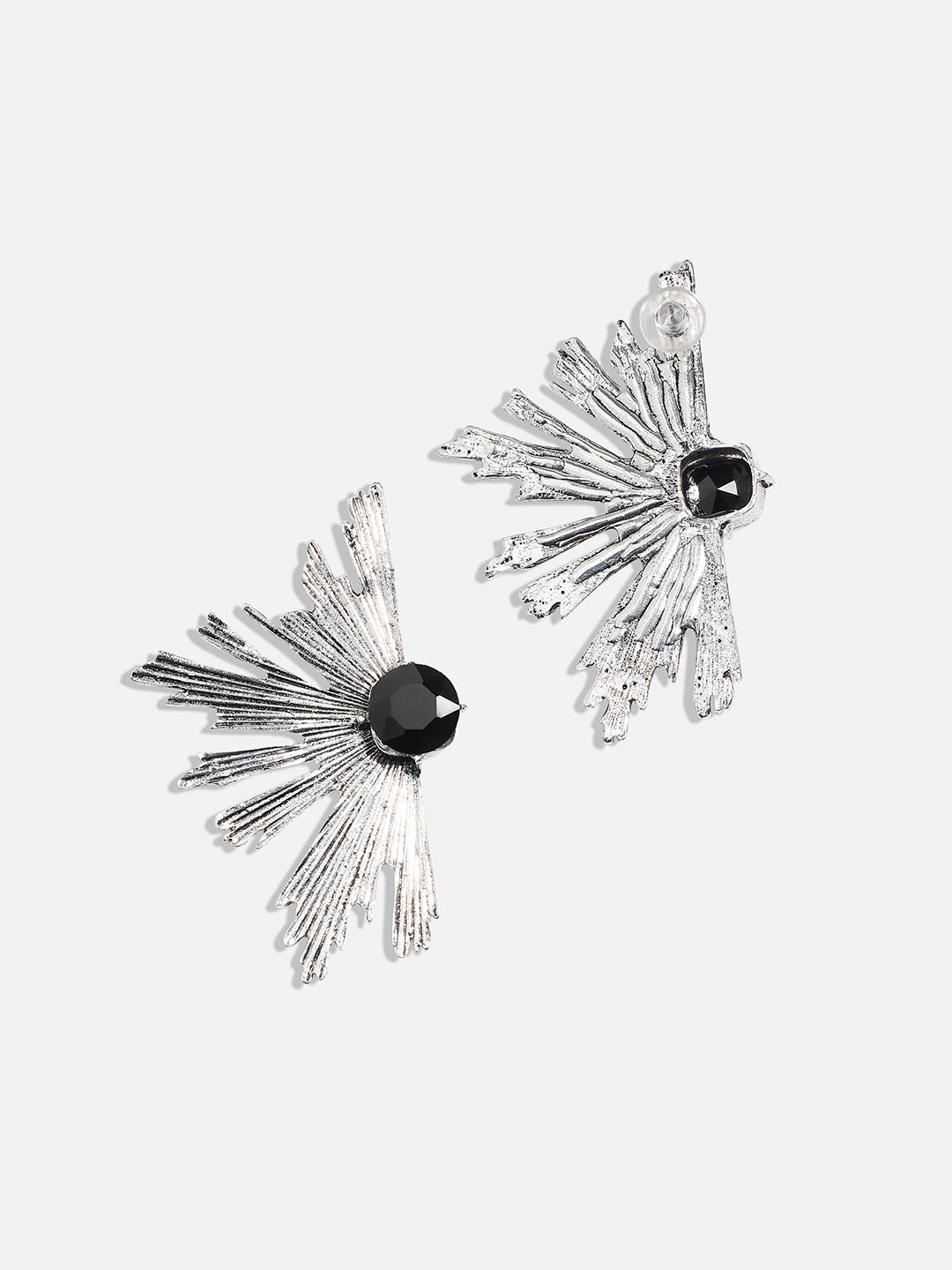 Women Silver-Plated Contemporary Studs Earrings