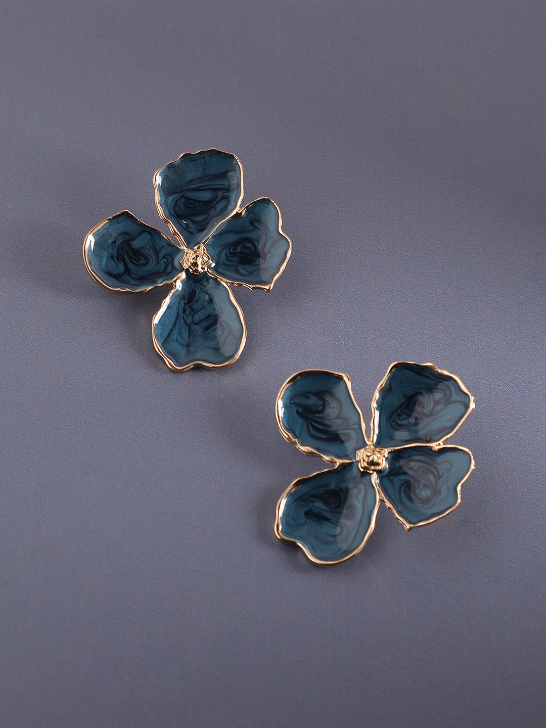 Women Gold-Plated Studs Earrings