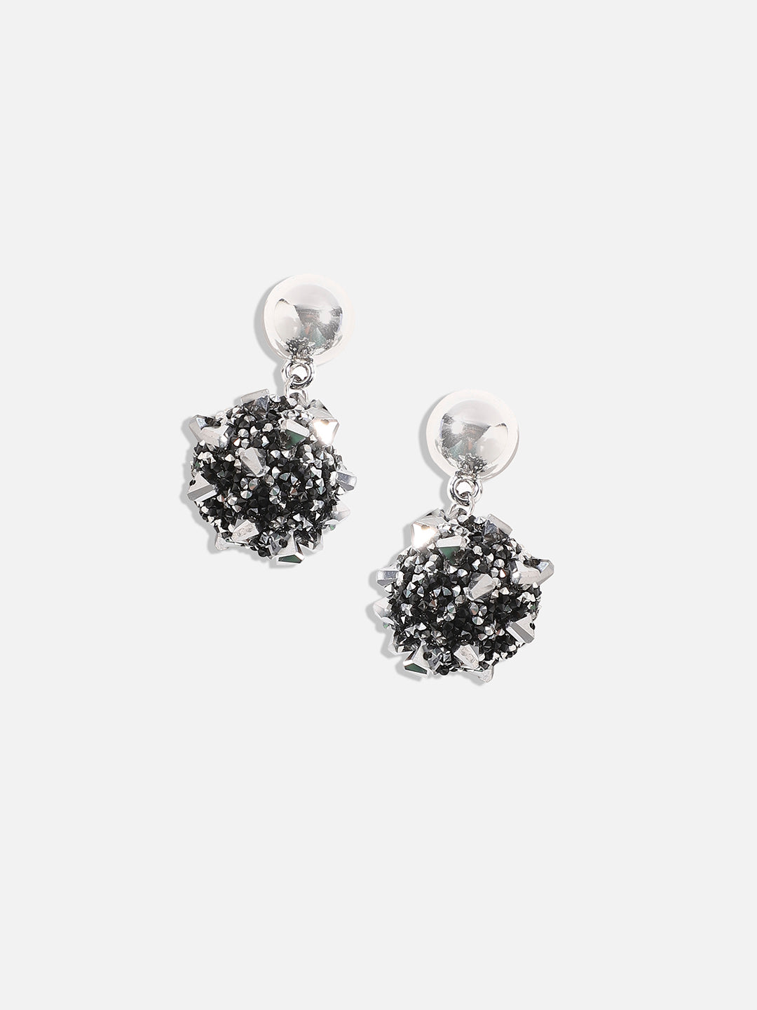 Women Embellished Cluster Drop Earringss
