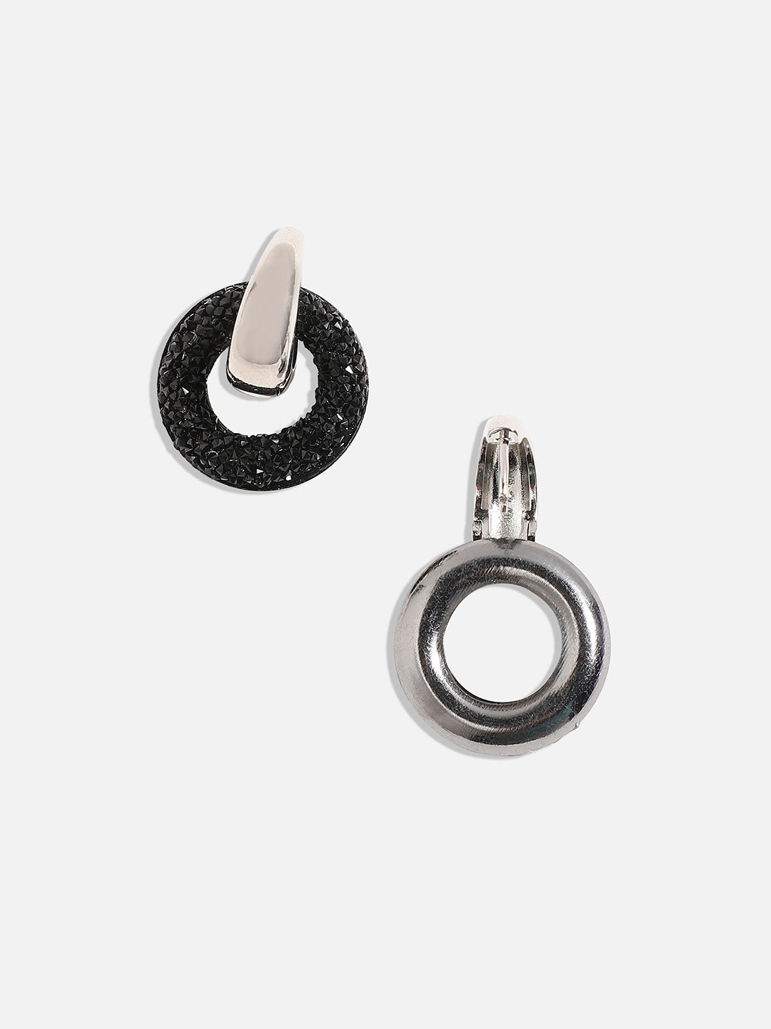 Women Multi Circular Cluster Drop Earringss