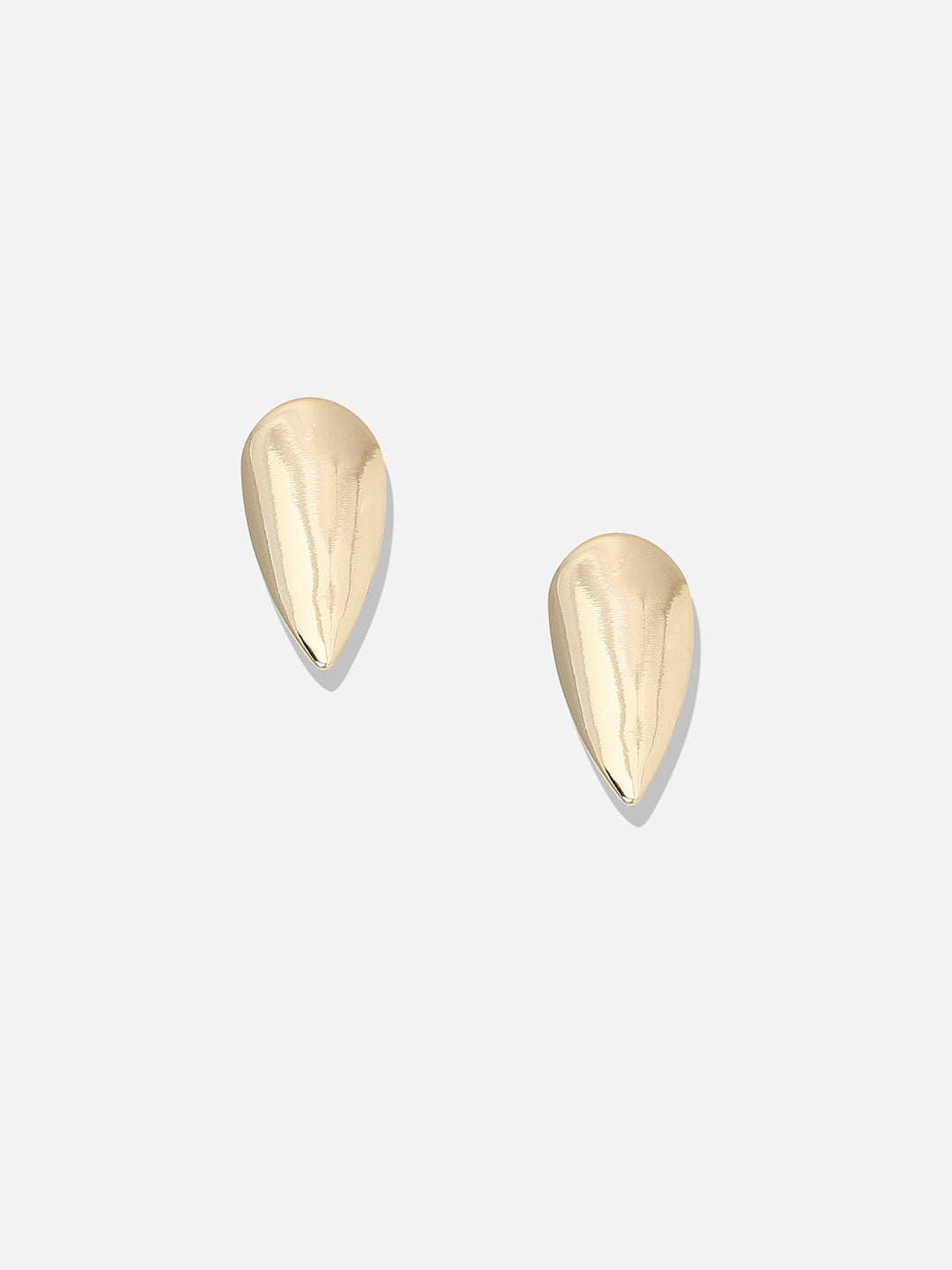 Women Minimal Almond Stud Earrings