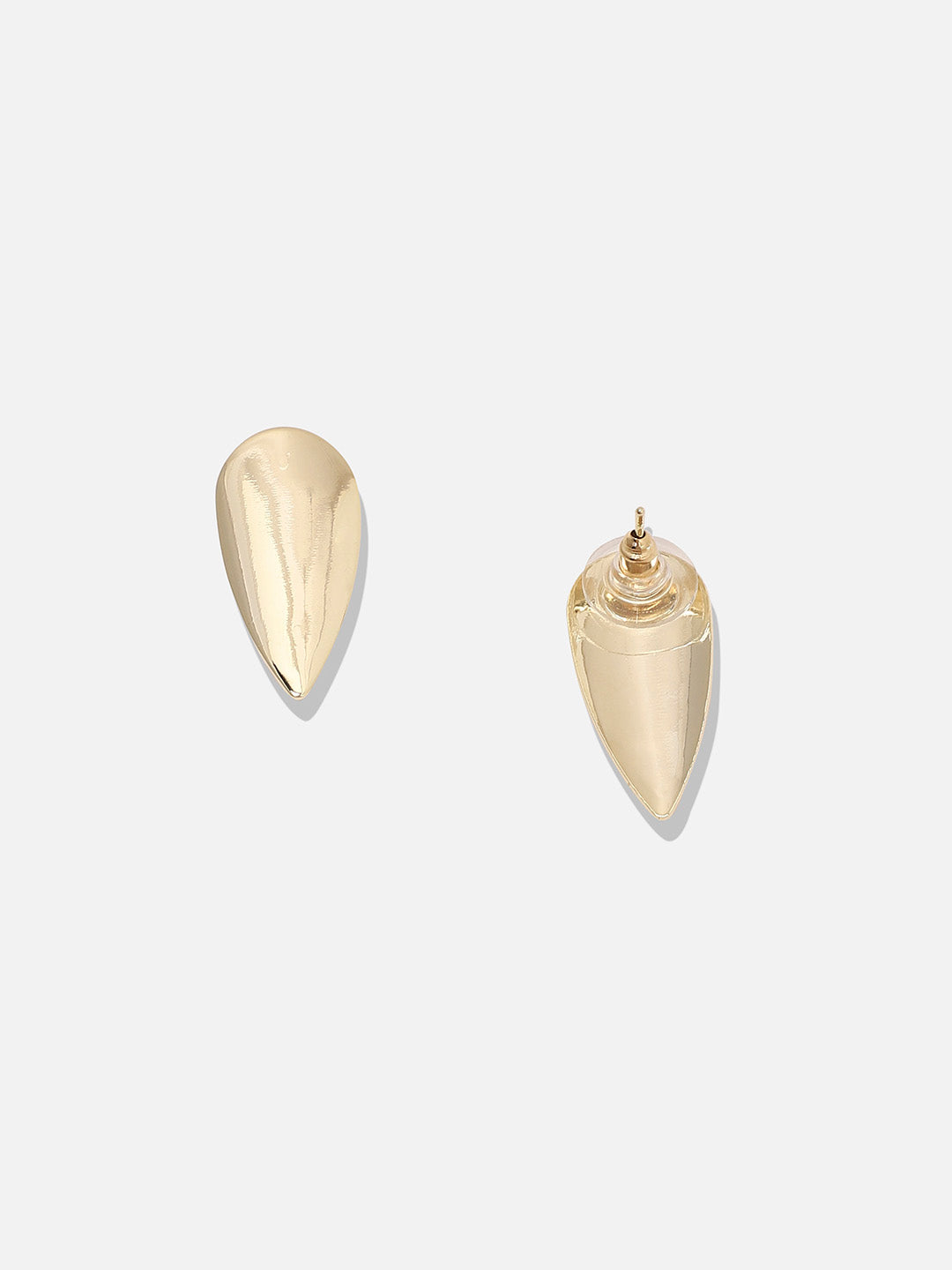 Women Minimal Almond Stud Earrings