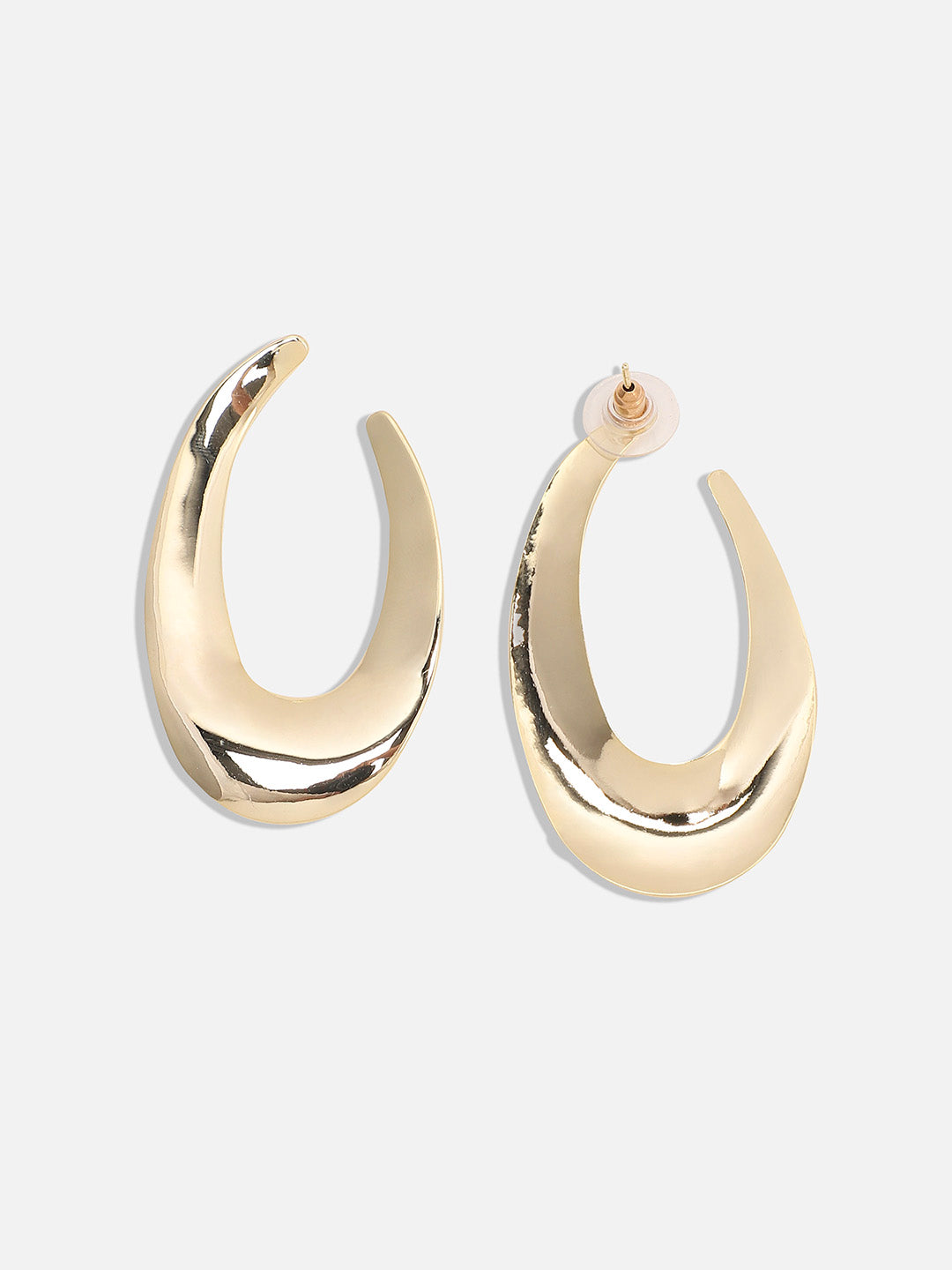 Women Abstract Horseshoe Drop Earrings