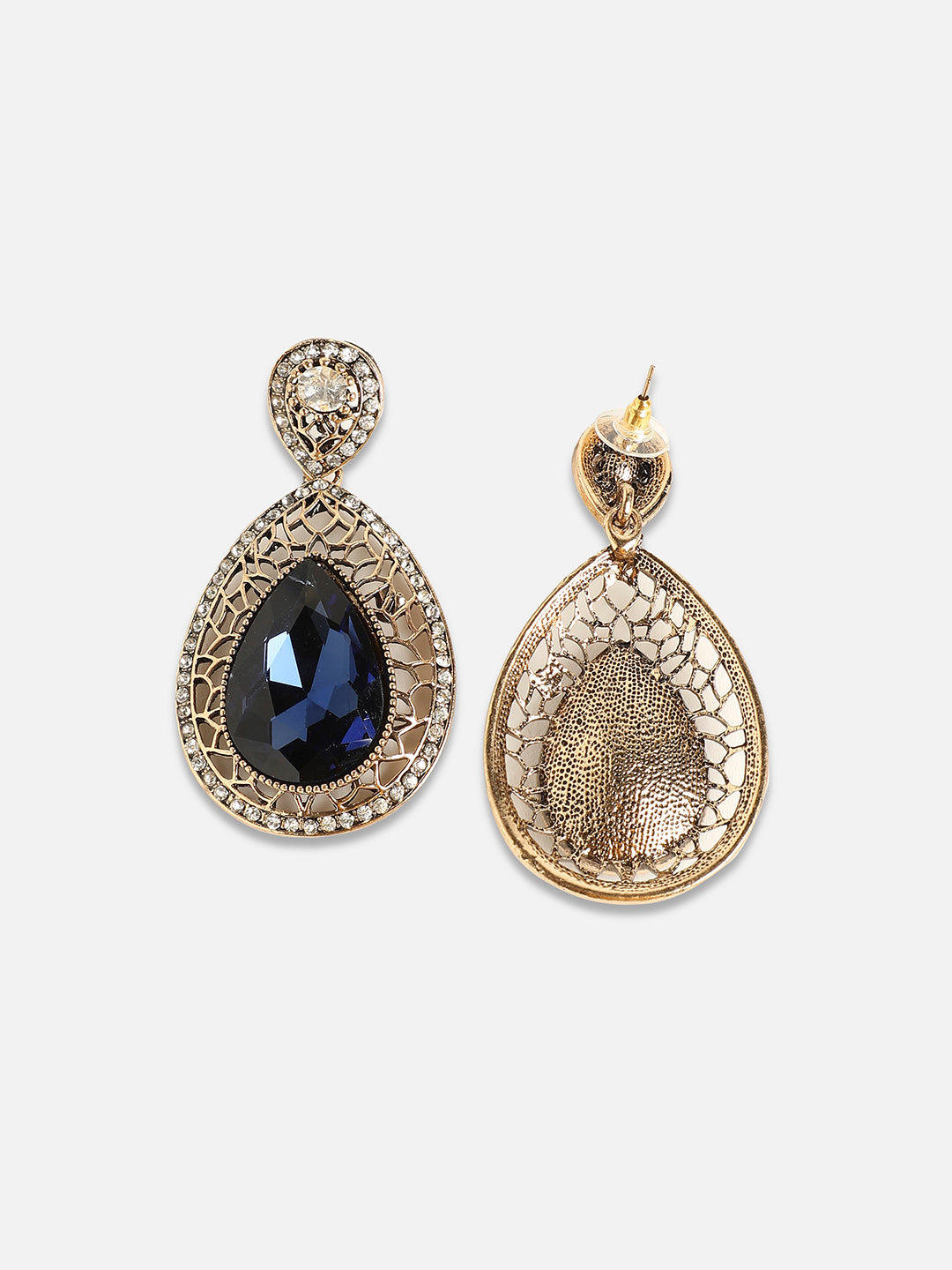 Women Intricate Teardrop Earringss