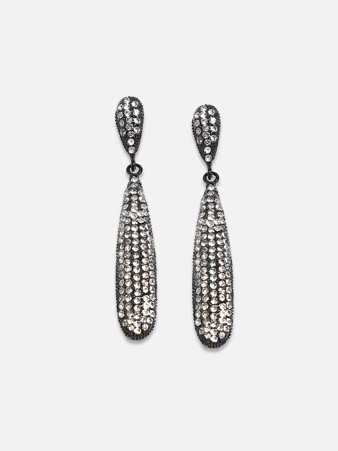 Women Bling Almond Drop Earringss