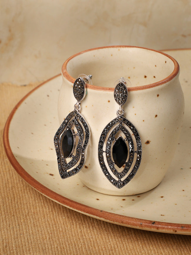 Women Embellished Eye Drop Earringss