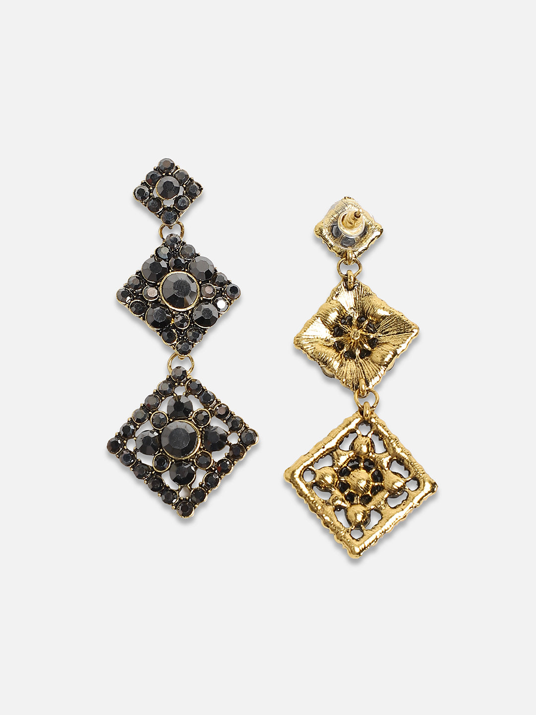 Women Embellished Diamond Drop Earringss