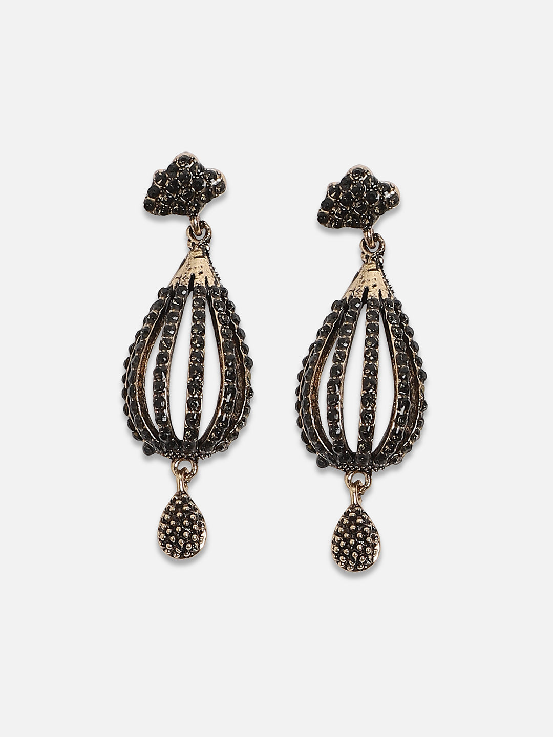 Women Embellished Lined Balloon Drop Earringss