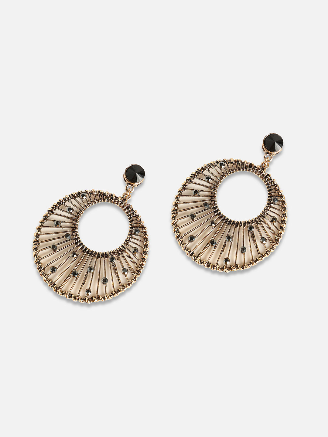 Women Midnight Mirage Drop Earringss