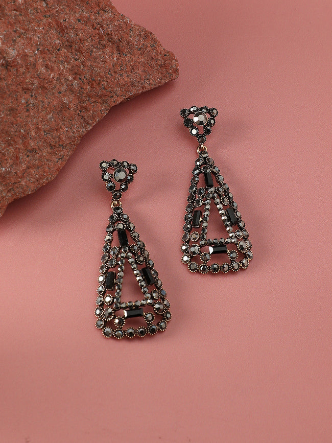 Women Radiant Raindrop Drop Earringss