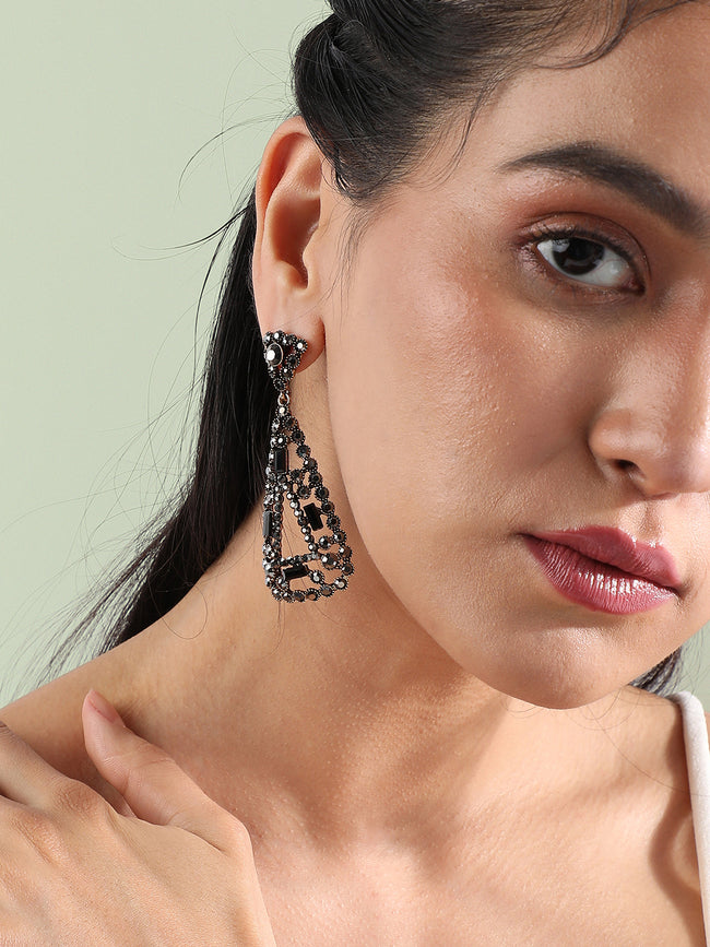Women Radiant Raindrop Drop Earringss