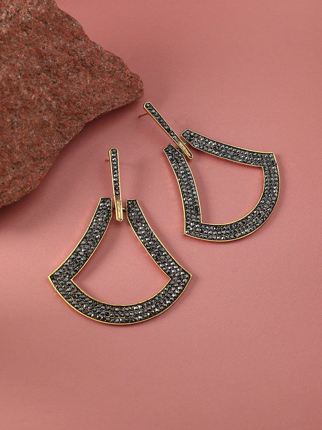 Women Enigmatic Eclipse Drop Earringss