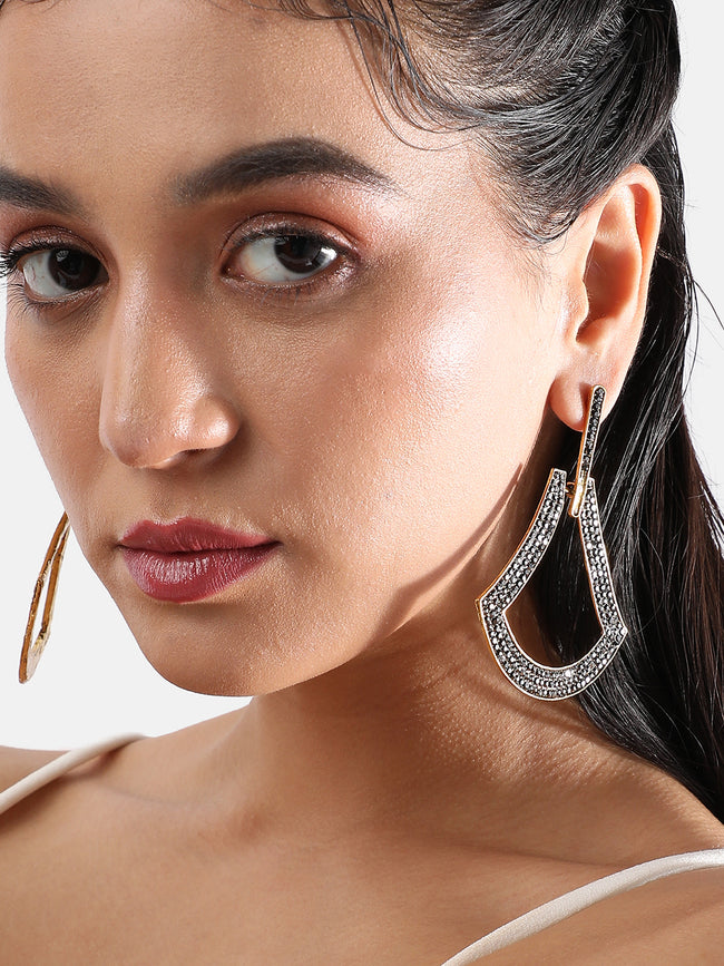 Women Enigmatic Eclipse Drop Earringss