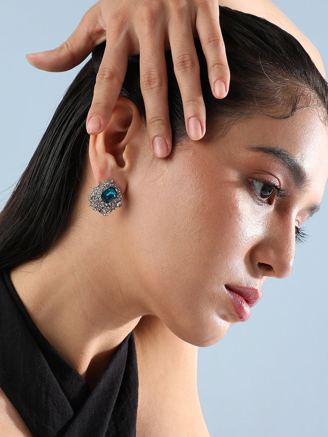 Women Mystic Mirage Stud Earringss
