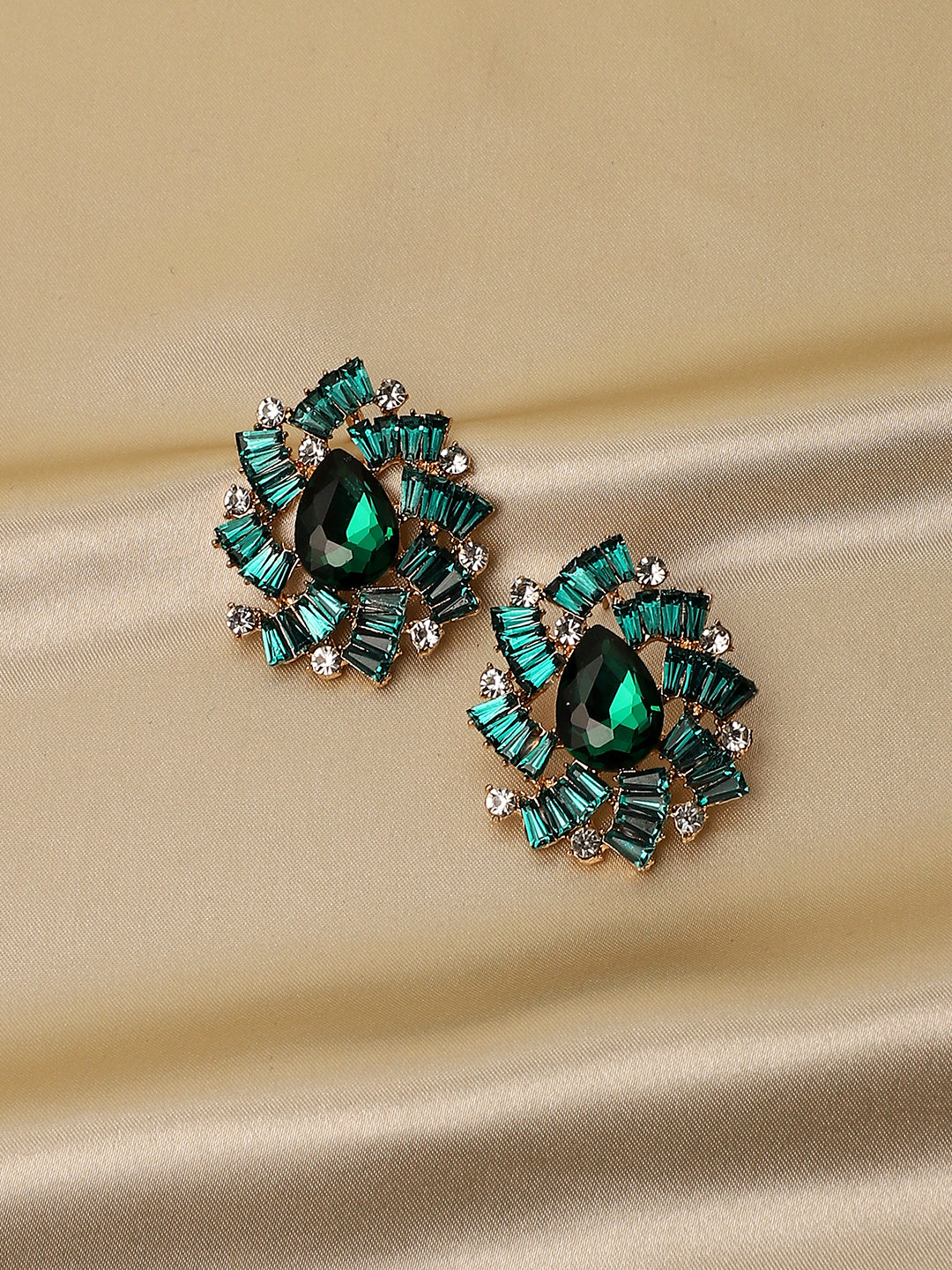 Women Sapphire Opulence Stud Earringss